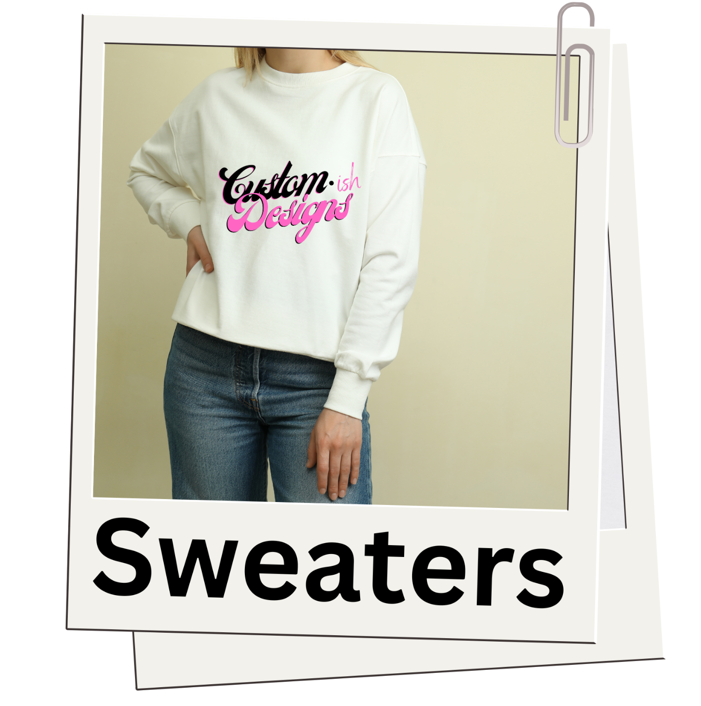 Custom sweater/ hoodie