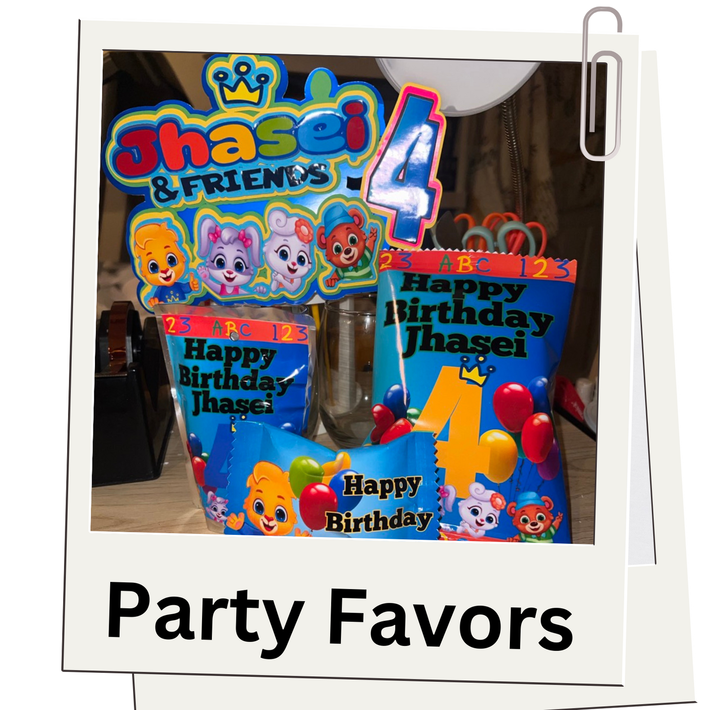 Custom Filled Favors